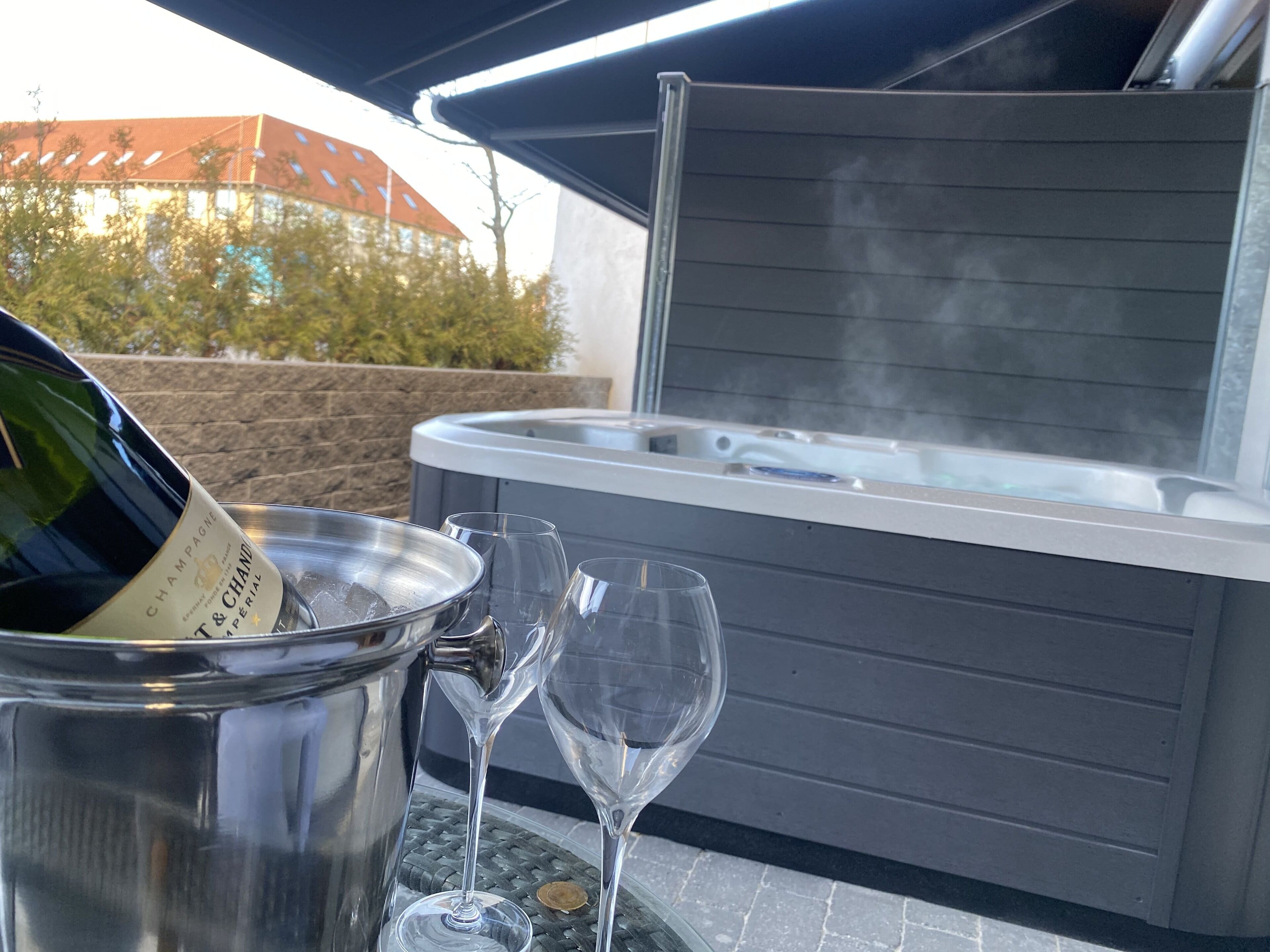 Luksus-dobbeltværelse | Terrasse/gårdhave