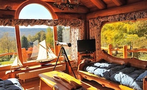 Family Cabin | 1 bedroom, in-room safe, desk, iron/ironing board