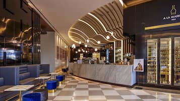 Breakfast, lunch, dinner served; local and international cuisine