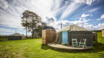 Tent, Valley View, Garden Area | Terrace/patio