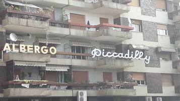 Fassade der Unterkunft