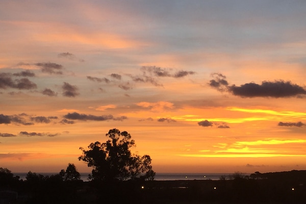 Pemandangan dari properti