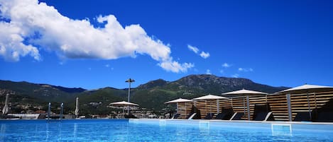 Udsigt fra overnatningsstedet