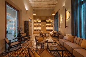 Zona de estar del vestíbulo