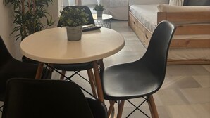 Leilighet – deluxe | Oppholdsområde