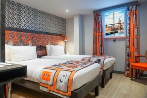 In-room safe, desk, blackout curtains, soundproofing