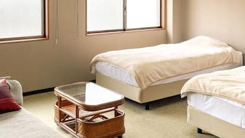 Kamar Twin Standar, 2 Tempat Tidur Twin, Bebas Asap Rokok | Brankas dan Wi-Fi gratis