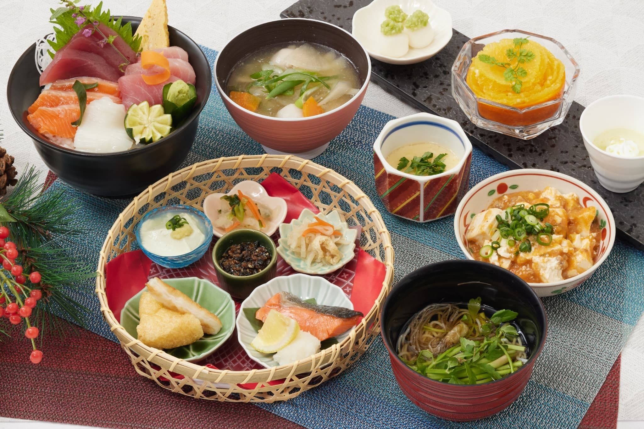 daily buffet breakfast (jpy 1980 per person)