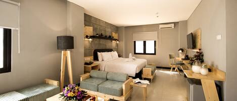 Suite junior | Ropa de cama de alta calidad y caja de seguridad en la habitación