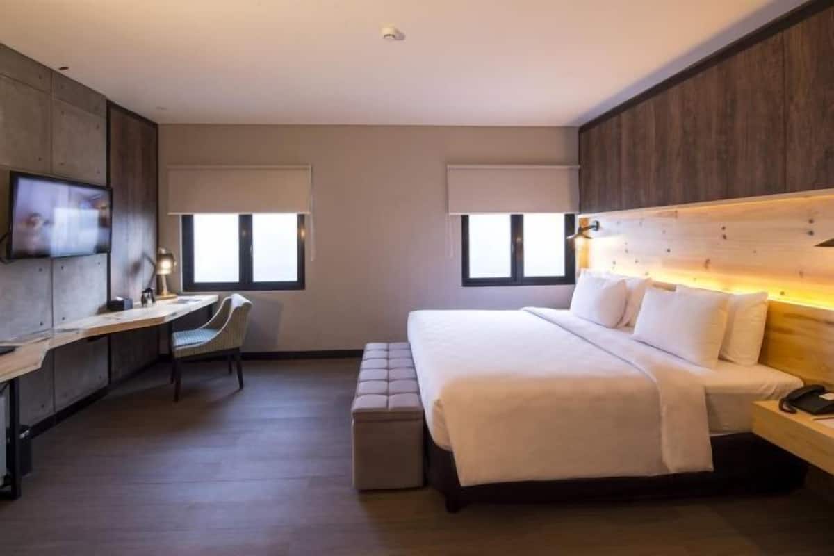 Biancheria da letto di alta qualità, una cassaforte in camera