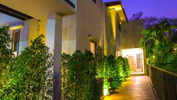 9 Bedroom Villa with Private Pool | Front of property – evening/night