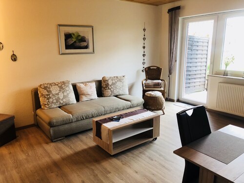 Gemütliche Ferienwohnung im Erdgeschoss , Terrasse  in Dornumersiel  Haus Juist