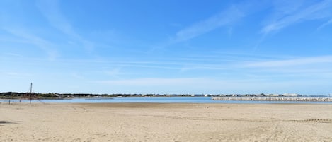On the beach