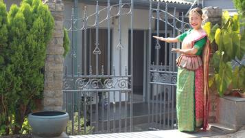 Entrada de la propiedad