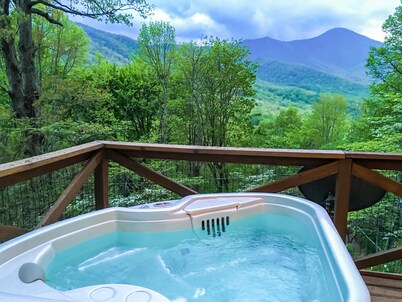 Nancy’s Treetop Mountain Vista~ Romantic~Hot Tub~Cool Hikes~Amazing Views!