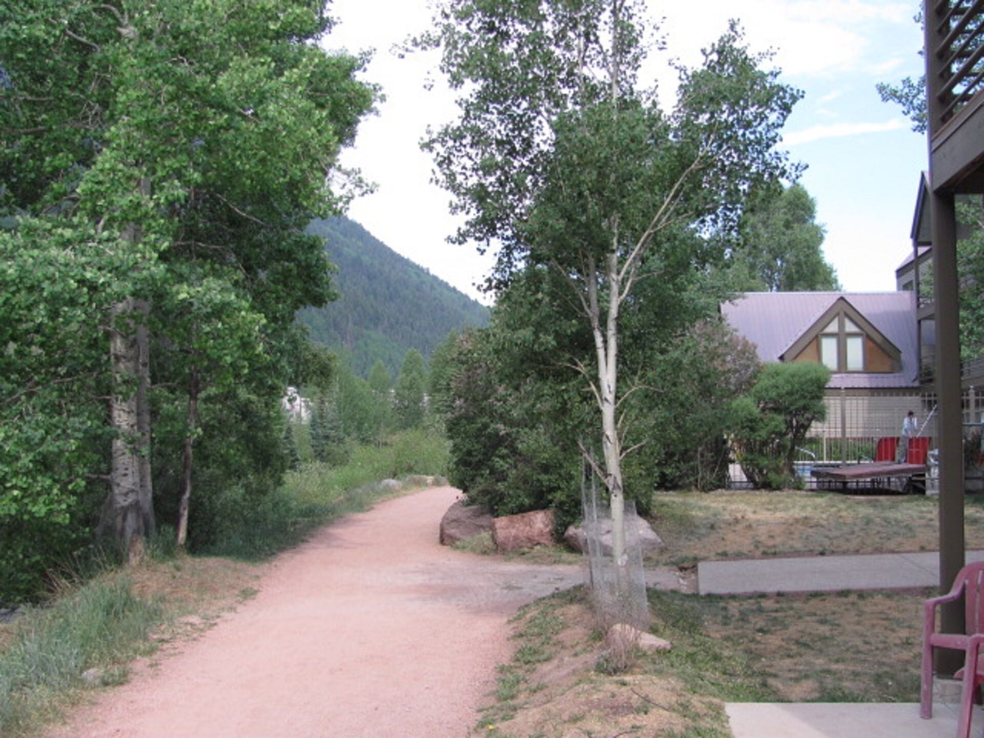 Enceinte de l’hébergement