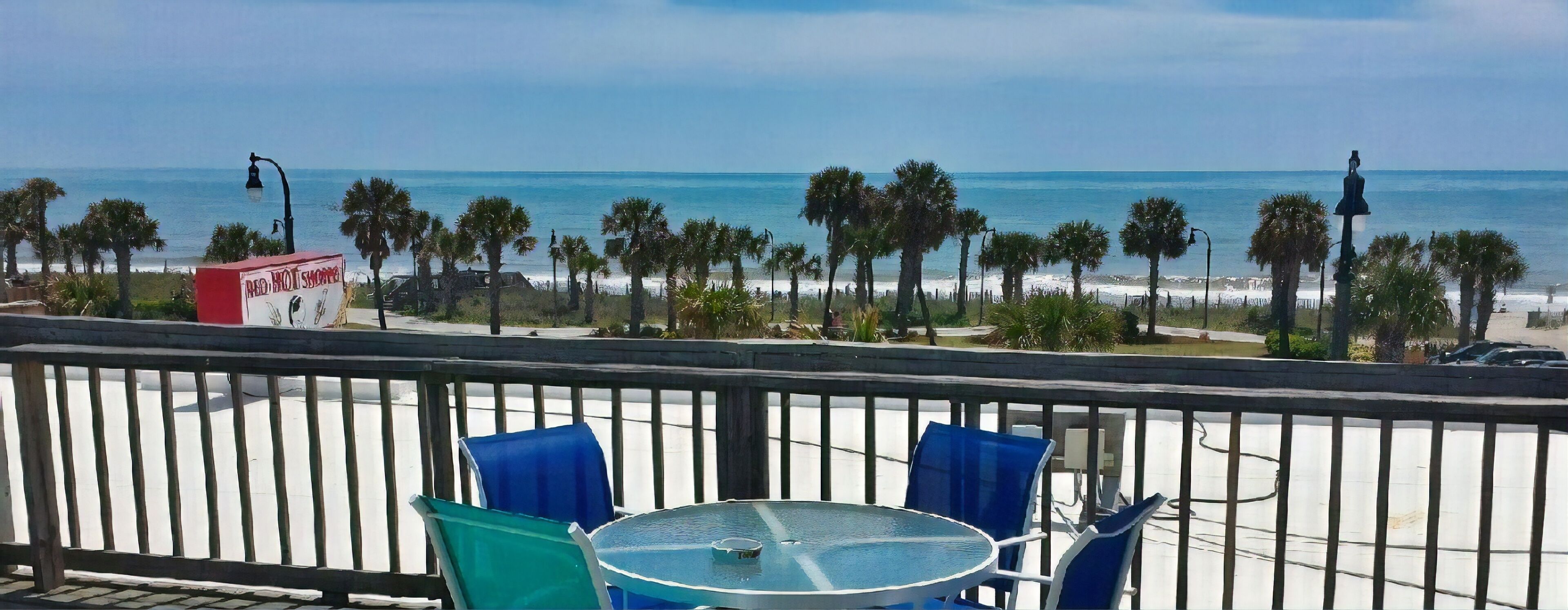 Private Upscale Condo in Myrtle w/ Ocean View + right on Boardwalk w/ Huge Deck!