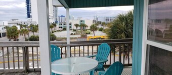 Private Upscale Condo in Myrtle w/ Ocean View Across from Boardwalk w/ Huge Deck