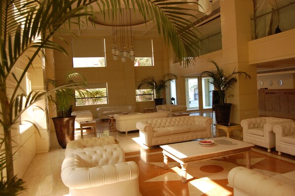 Sala de estar en el lobby