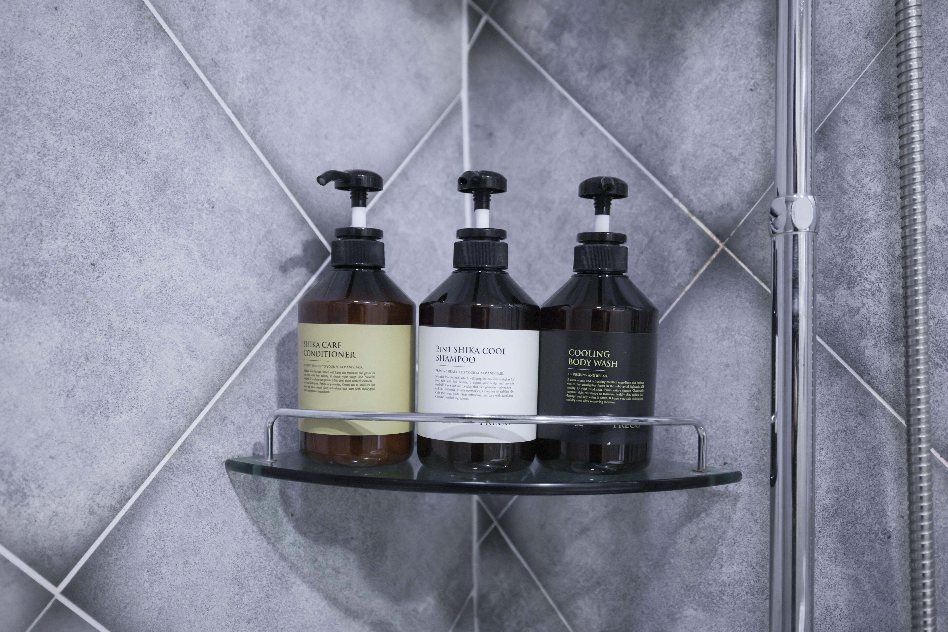 vip | bathroom | free toiletries, hair dryer, bathrobes, slippers