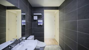 Free toiletries, hair dryer, bathrobes, slippers