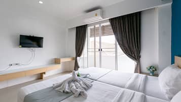 Minibar, skrivbord, ljudisolering och gratis wi-fi