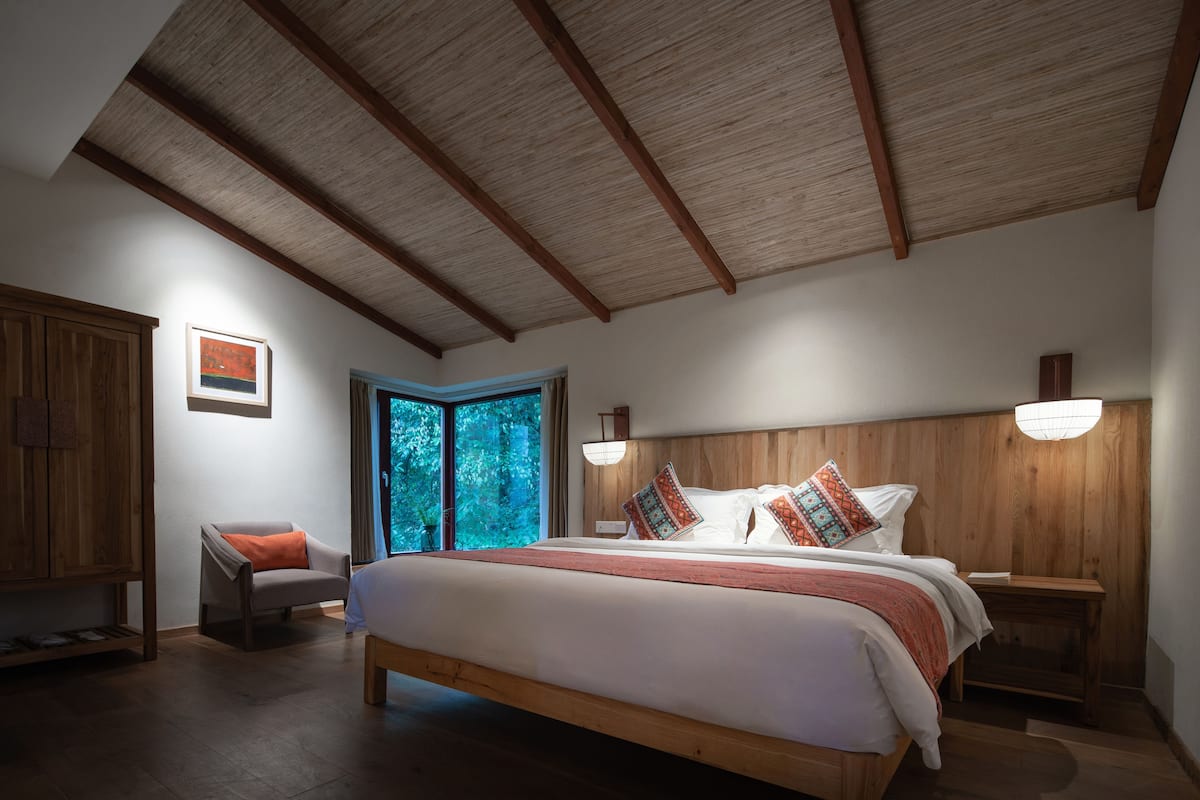 Duplex Suite With Balcony | Free minibar, in-room safe, individually decorated, desk