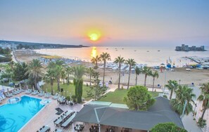 Blick von der Unterkunft