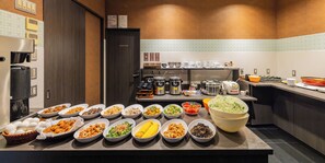 Desayuno bufé gratuito y diario