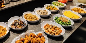 Gratis morgenmadsbuffet hver dag