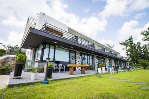 Fassade der Unterkunft