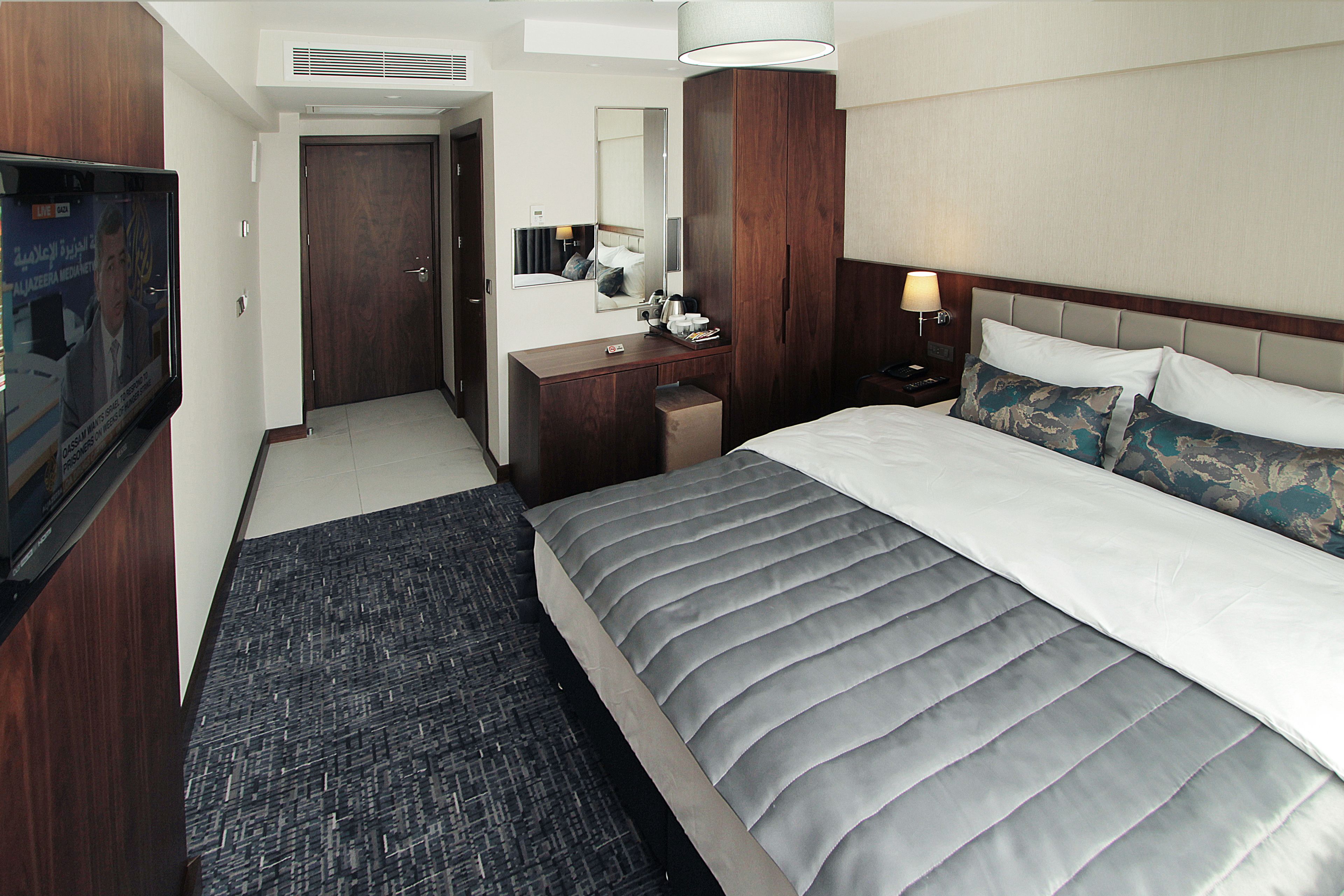 double or twin room | minibar, in-room safe, desk, soundproofing