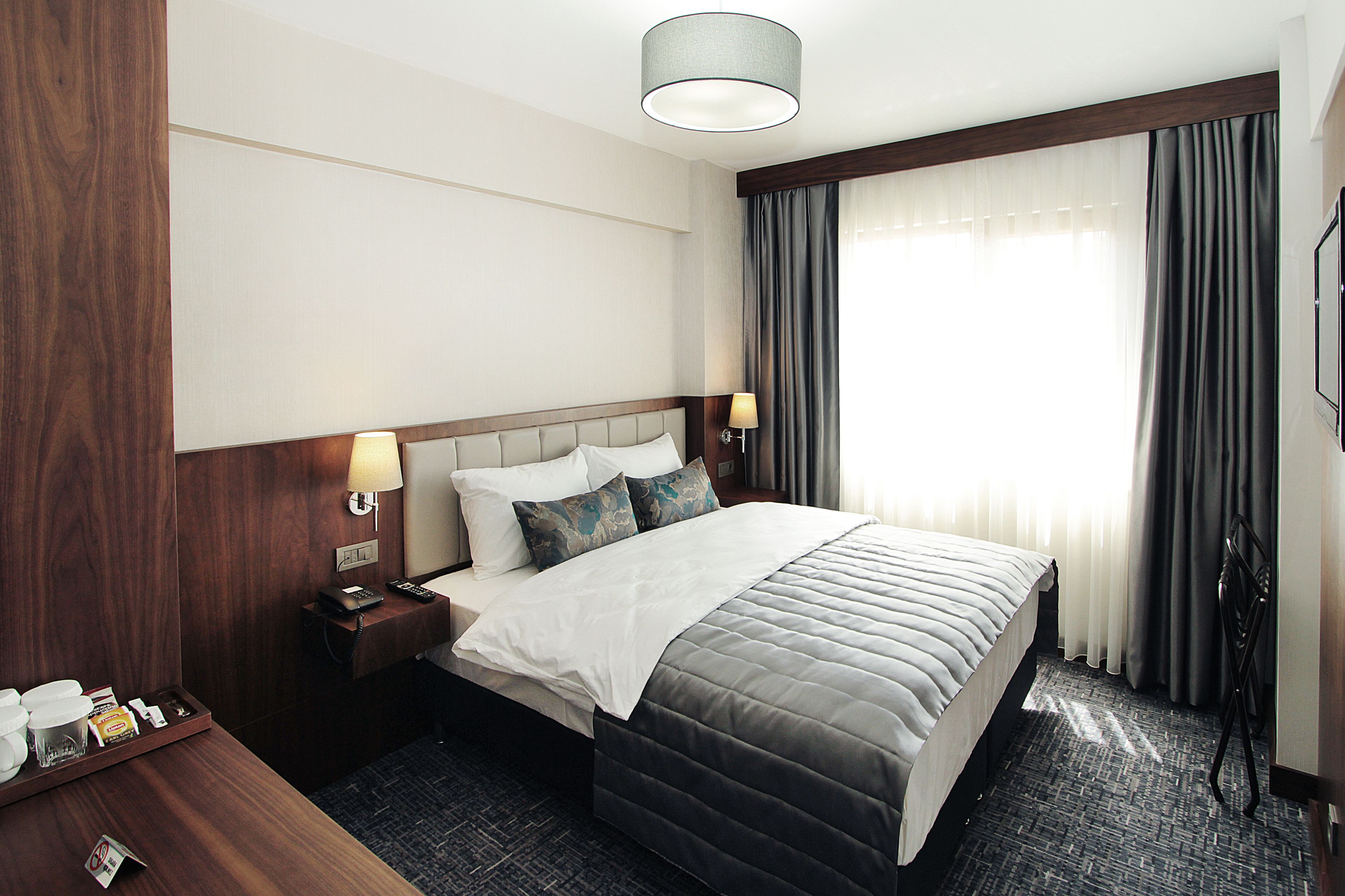 double or twin room | minibar, in-room safe, desk, soundproofing