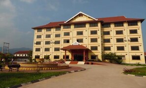 Fassade der Unterkunft