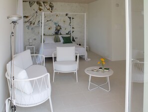 Junior Suite, Lake View, Garden Area | Premium bedding, minibar, desk, free WiFi