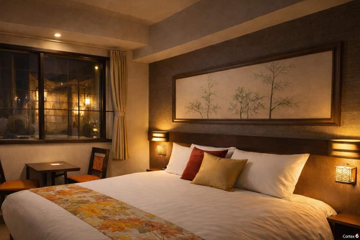 Premium Double Room, Non Smoking | Premium bedding, down comforters, in-room safe, blackout drapes