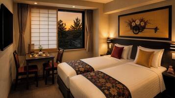 Premium Twin Room, Non Smoking | Premium bedding, down duvets, in-room safe, blackout curtains