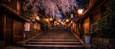 Stadsutsikt från boendet