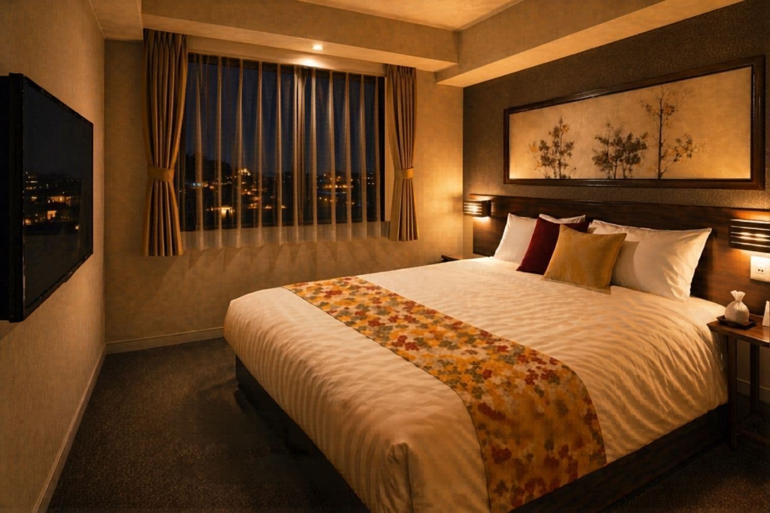 Premium bedding, down duvets, in-room safe, blackout curtains