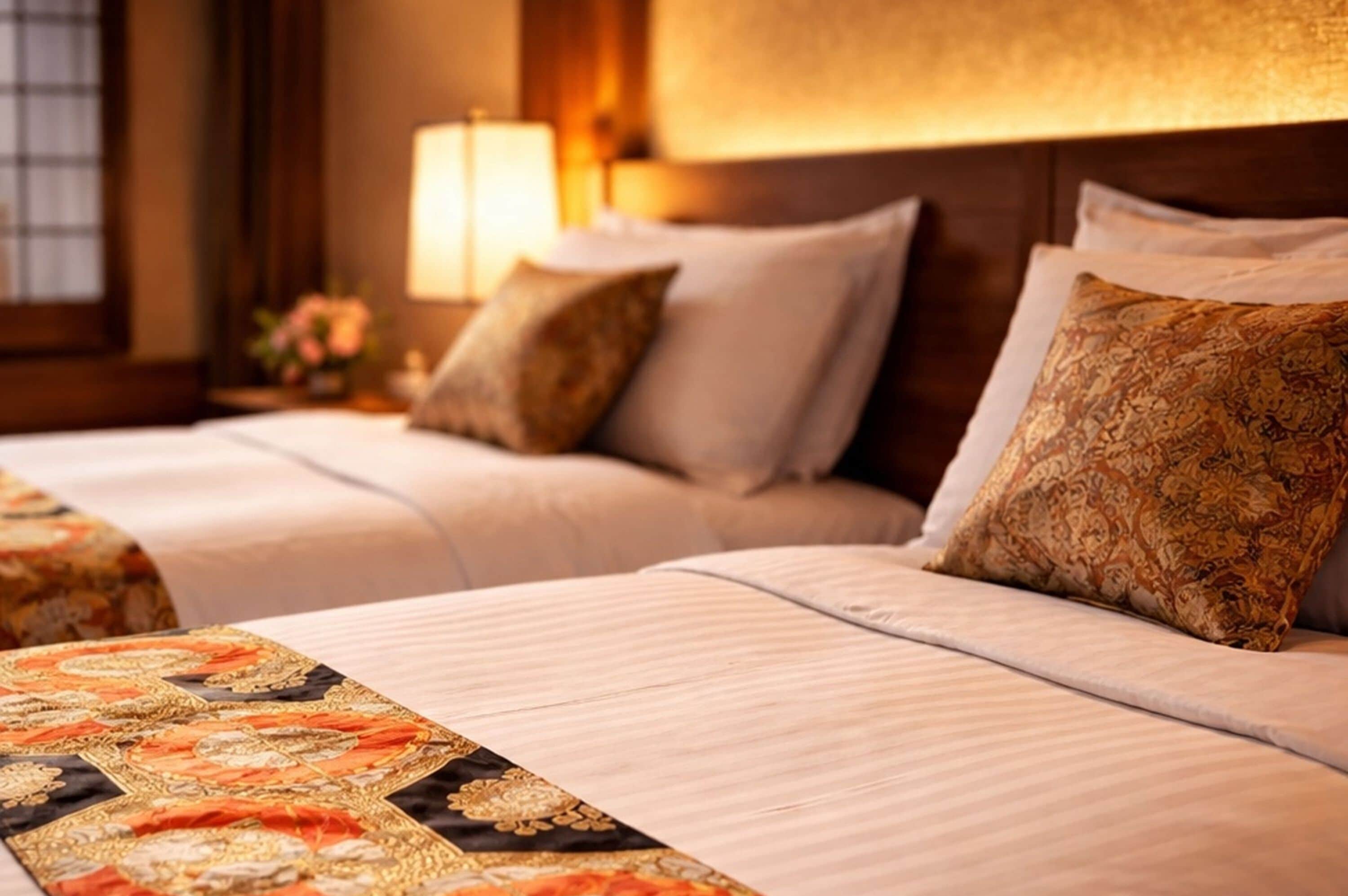 Phòng đôi Premium, không hút thuốc | Bộ đồ giường cao cấp, chăn bông, két bảo mật tại phòng 