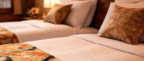 Premium Double Room, Non Smoking | Premium bedding, down comforters, in-room safe, blackout drapes