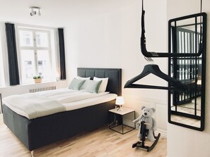 3 habitaciones, ropa de cama de alta calidad y colchones con pillow-top 