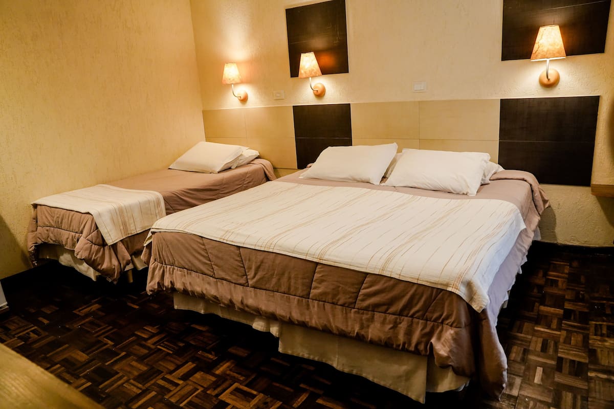 Minibar, blackout curtains, WiFi, bed sheets