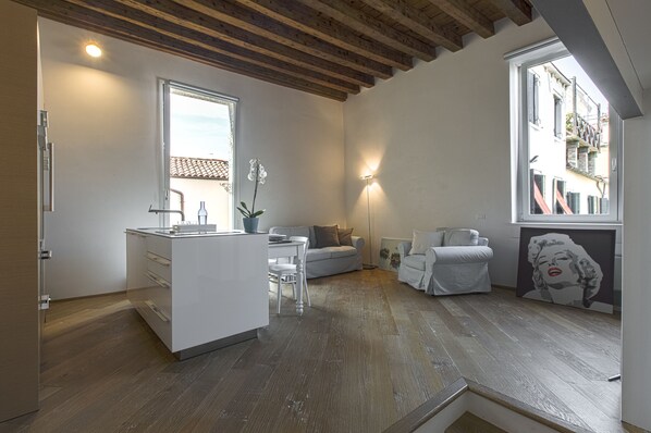 Loft | Living area - Zattere Design Loft (Venice)