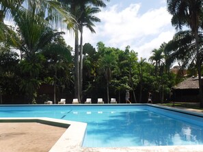 Alberca al aire libre 