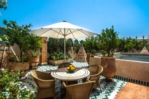 Terrace/patio - Riad Laurence Olivier (Marrakech)
