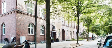 Entrée de l’hébergement