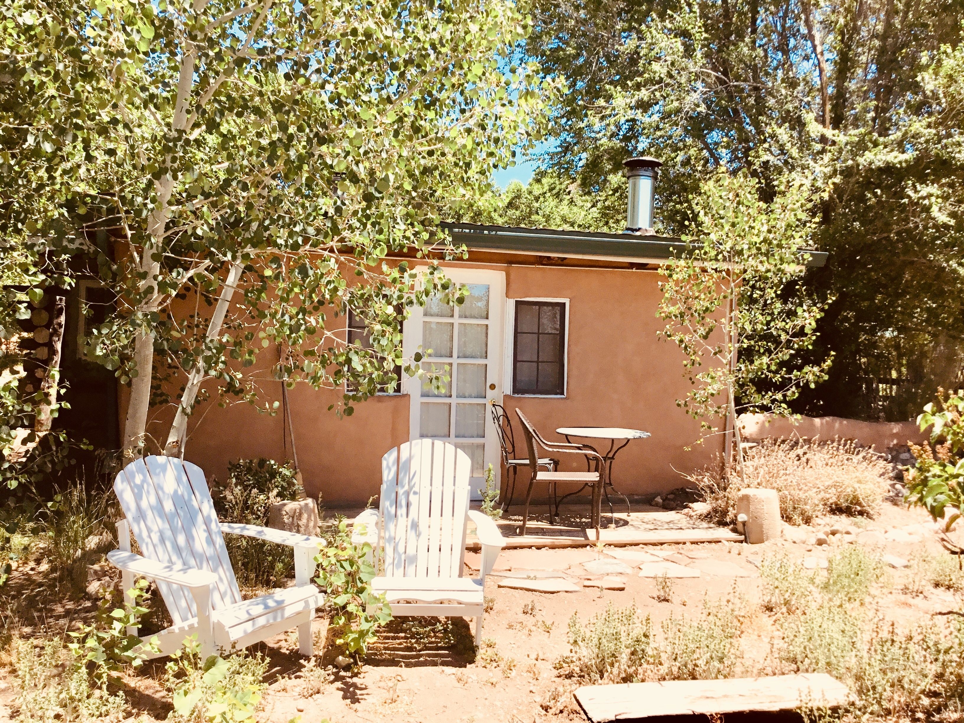 标准村舍, 1 张大床和 1 张沙发床 (Pond Casita) | 露台