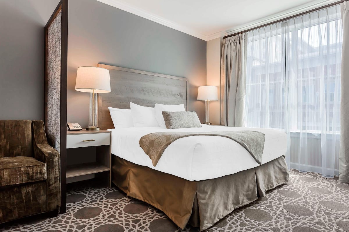 1 habitación y ropa de cama de alta calidad 