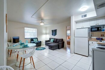 One Bedroom Apartment Two Full Beds | Living area at Sea Garden by the Sea